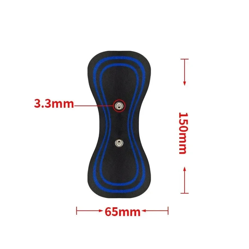 Electric Cervical Massage Pads Mini Neck Cervical Massage Stimulator Adjustable Massage Pad for Shoulder Back Waist Arms Aches