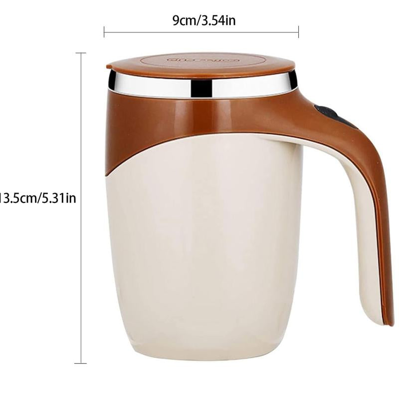 Self-Stirring Coffee Mug |USB Rechargeable Mixing Cup Portable Self Stirring Mug for Coffee Tea Hot Chocolate,Perfect Gift Choice