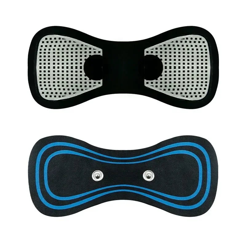 Electric Cervical Massage Pads Mini Neck Cervical Massage Stimulator Adjustable Massage Pad for Shoulder Back Waist Arms Aches