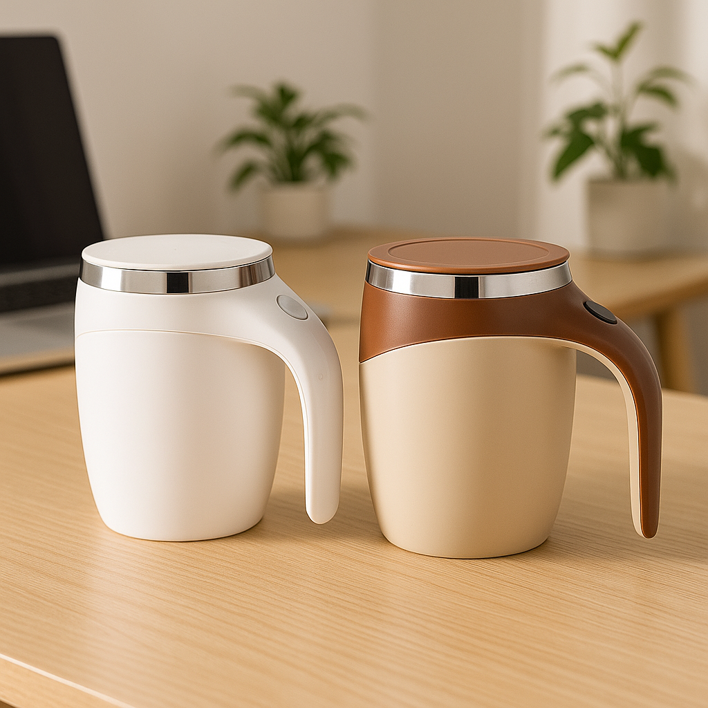 Taza auto–mezcladora inteligente USB