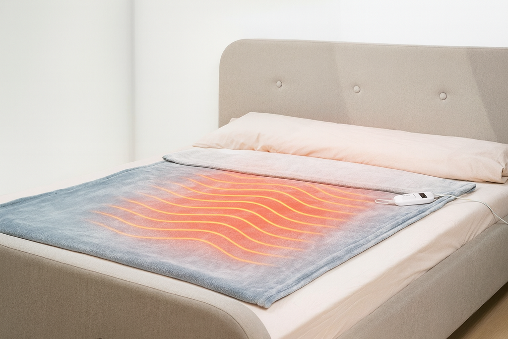 Manta Eléctrica Elakef Gris 120×160 cm – 160 W