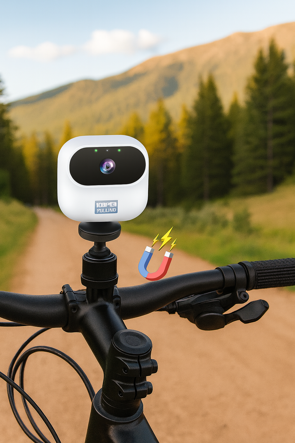 Mini cámara de seguridad magnética Wifi/Bluetooth.