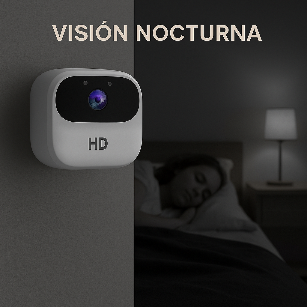 Mini cámara de seguridad magnética Wifi/Bluetooth.